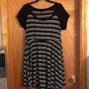 Torrid empire waist skater dress